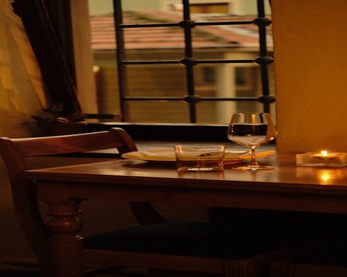 A quiet evening setting